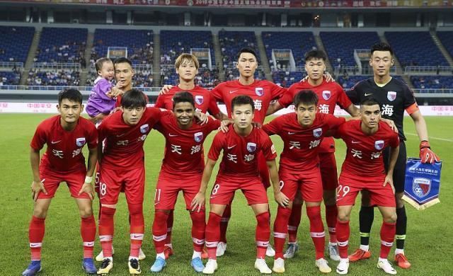 天津泰达客场比战平上海申花，分割积分